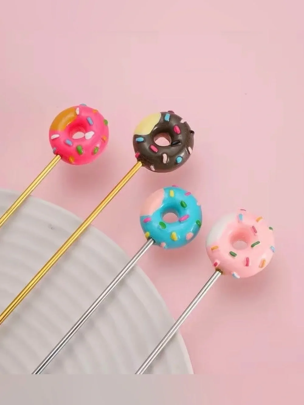 Aminnah Sprinkle Donut Body Butter Spoon — Pink